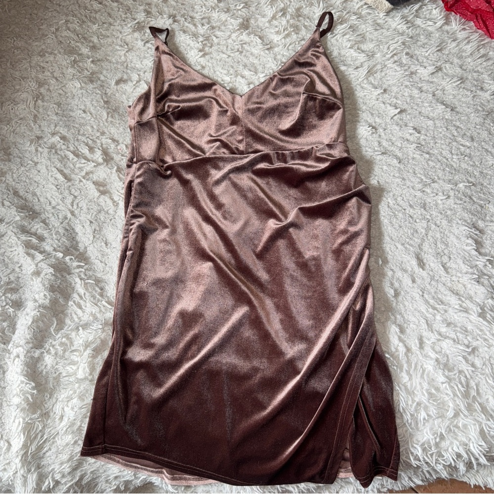 Forever21+ Velvet Dress